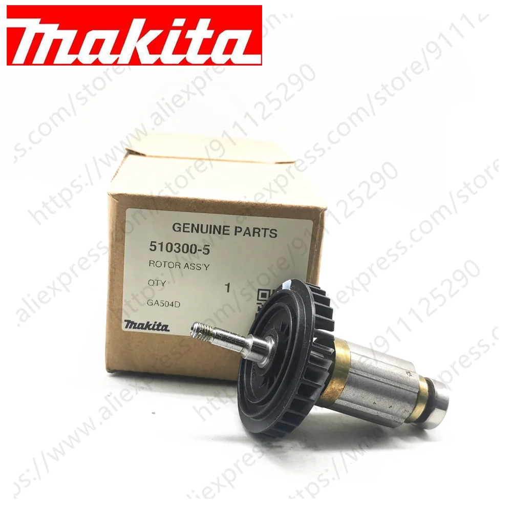 Armature Rotor For Makita GA504D A506 A406 A456 DSC250 A512 A517 A518 A508 A511  - $112.13