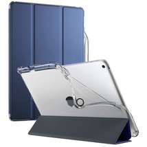 Ipad 9.7 Case, Lumos X Flexible Soft Transparent Ultra-Thin Tpu Slim-Fit Trifold - £25.06 GBP