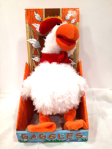 Ganz Vintage Plush Dancing Chicken GAGGLES in OG box VIDEO of Working Birdie - £25.47 GBP