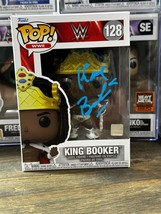 Funko Pop 128 – Wwe – King Booker - Signed By - King Booker - Coa - £58.48 GBP