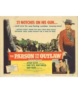 THE PARSON AND THE OUTLAW 1957 Title Lobby Card Anthony Dexter as Billy ... - $129.72 CAD