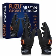 MASSAGE GLOVES MULTI SPEED VIBRATING WATERPROOF RECHARGEABLE ONE SIZE PAIR - £87.70 GBP