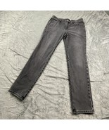 Chico&#39;s Platinum Women Size 1.5 Charcoal Black Straight Jeans Measuremen... - $37.59 CAD