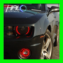 2010-2013 Oracle Chevy Camaro (NON-RS) Red Led Headlight+Fog Light Halo Rings - $254.99