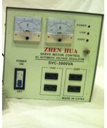 SVC-3000V SERVO MOTOR CONTROL POWER LINE GLOBAL VOLTAGE REGULATOR - €55,96 EUR