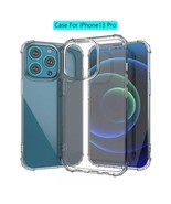 Shockproof Case iPhone 13 Pro XS Max X XR 7 8 iPhone 12 11 Transparent C... - £7.69 GBP