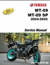 2024-2025 Yamaha  MT-09 MT-09SP Service Manual - €12,98 EUR