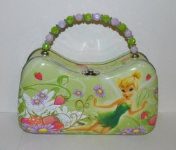 Walt Disney&#39;s Tinker Bell Girls Scoop Purse Carry All Tin Tote Style B U... - $9.74