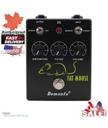 Demonfx FAT MOUSE High quality Guitar Effect Pedal FUZZ Distortion True ... - $716.32 MXN