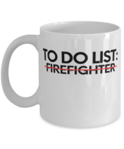 Motivational To Do List Firefighter Retirement Worker Rescue  - £11.98 GBP