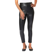 NWT!!! Mario Serrani Womens Faux Leather Leggings (Black, Large) - £14.93 GBP
