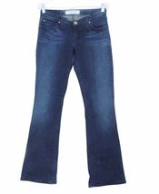 HUDSON WOMEN&#39;S SIZE 29 LOW RISE FLARED BLUE JEANS - $636.91 MXN