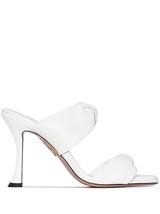 Aquazzura twist sandal 95 in WHITE - $524.00