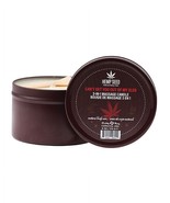 Earthly Body 2023 Holiday 3 in 1 Massage Candle - 6 oz Can&#39;t Get You Out... - $40.46 CAD