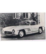 Mercedes Advertising Card 300 SL German Sportscoupe Arcade Card - $12.86