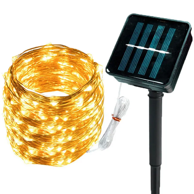 32M/22M/12M Solar Led Fairy String Lights Outdoor Gar Solar Power Lamp Christmas - £138.99 GBP