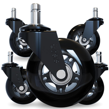 Rollerblade Office Chair Wheels (PBS) – Smooth, Quiet, Universal Fit – S... - £44.56 GBP