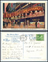 NEW YORK Postcard - New York City, The Brass Rail Q7 - £3.15 GBP