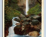 McCord Creek Falls Along Columbia River Highway Oregon OR UNP WB Postcar... - $6.88
