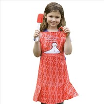Family Get Together Child Apron Set 18 X 25in Melting Snowman - $201.72 MXN