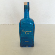 Empty Bluecoat American dry gin bottle embossed bluecoat on bottle sides  - $19.75