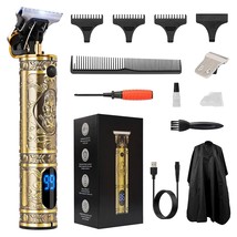 Hair Clippers Beard Trimmer for Men,Professional Mens Cordless Barber Clippers - £36.07 GBP