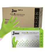 Green Disposable Nitrile Gloves Size Medium, 1000 Count, Diamond Grip - €180,96 EUR