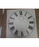 Paper Clock Dial Roman Numbers SECONDS DIAL ALSO 10 7/8&quot; - $17.62 CAD