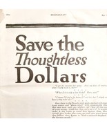 1918 WW1 US Government Savings War Bonds Advertisement Military HM2E - $746.78 MXN
