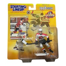 NHL Theoren Fleury 1998 Extended Series Starting Lineup Calgary Flames - £7.57 GBP