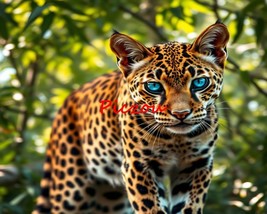 Digital Image Ai Picture Photo Wallpaper Background Desktop Art  Leopard - $18.19 MXN