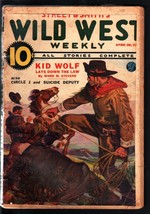 Wild West Weekly 4/30/1938-WESTERN PULP-KID Wolf G - £37.55 GBP