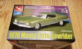 1970 AMT Monte Carlo Lowrider 1:25 Model Kit 31850 - Model kit - partial... - $24.74