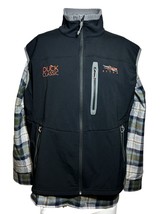 Sitka Vest Men&#39;s XL Black Logo Gore-Tex Infinium Wind Stopper Zip Outdoor - £62.51 GBP