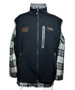 Sitka Vest Men&#39;s XL Black Logo Gore-Tex Infinium Wind Stopper Zip Outdoor - £62.51 GBP