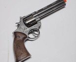 Gonher Colt python style zombie cap revolver 12 shot SILVER Made in Spain - £26.57 GBP