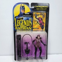  Catwoman Legends of Batman Action Figure 1994 Kenner Quick Climb Claw Bent Card - £15.81 GBP