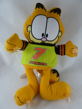 Vintage Garfield Cat Plush Suction Cups for Car Window Danika shirt Nasc... - $15.83