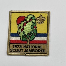 1973 National Scout Jamboree Boy Scout Badge BSA Vintage Patch Square - £17.89 GBP