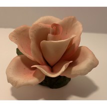 Vintage Italian Capodimonte Porcelain Pink Rose Decor-please read description - £14.94 GBP