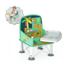 Baby Booster Seat with Double Tray BabyBond Upgraded Portable Baby Chair... - $49.00
