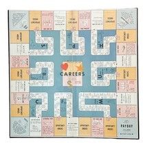 Game Part Piece Careers 1958 Parker Brothers Gameboard - $4.24