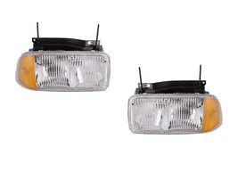 Headlights For GMC Jimmy 1995 1996 1997 Sonoma 1994-1997 Pair Composite - $121.51