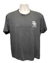 The University of Oklahoma Fall 2004 Adult Large Gray TShirt - £11.59 GBP