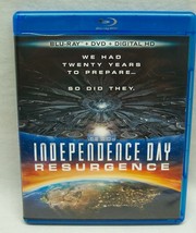 Independence Day Resurgence Blu-ray Dvd Combo Movie - £11.87 GBP