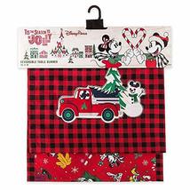 Table Runner Disney Yuletide Farmhouse Mickey Friends Holiday Reversible - £77.09 GBP