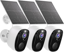 Security Cameras Wireless Outdoor Battery Powered Security Cameras with IP65 Wat - $301.23