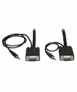 Tripp Lite VGA Coax Monitor Cable with audio, High Resolution cable with... - $508.65 MXN