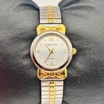 TIMETECH Silver Gold 22mm St. Steel Women’s Quartz Watch Working - $15.52 TIMETECH Silver Gold 22mm St. Steel Women’s Quartz Watch Working - $15.52