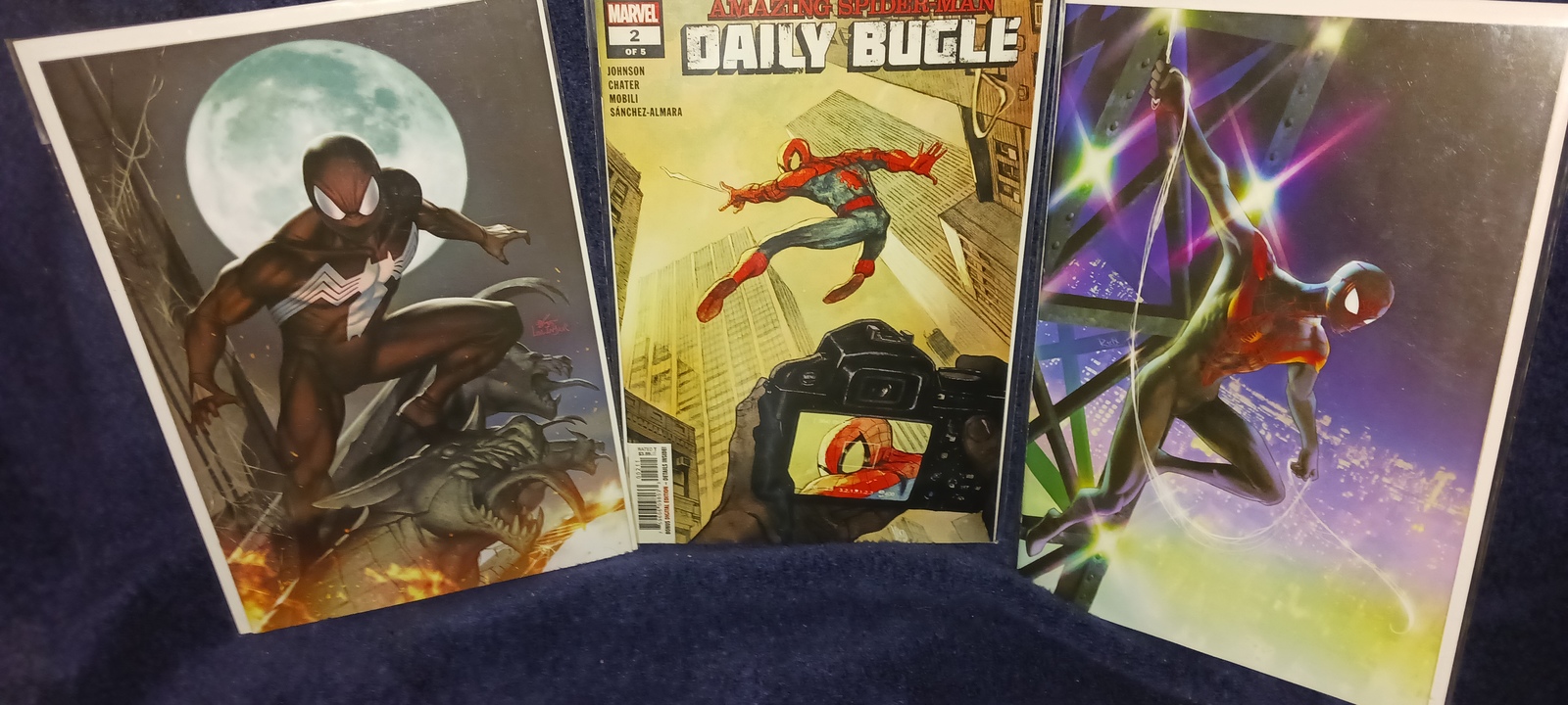 3) SPIDER-MAN TRADE DRESS VARIANTS/OUTSTANDING 2020-2023/RAREMINT/ free.... - $29.99